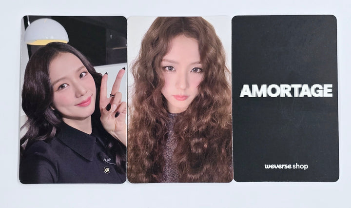 JISOO (Of Black Pink) "AMORTAGE" - Weverse Shop Pre-Order Benefit Photocard (Restocked) [25.2.17]