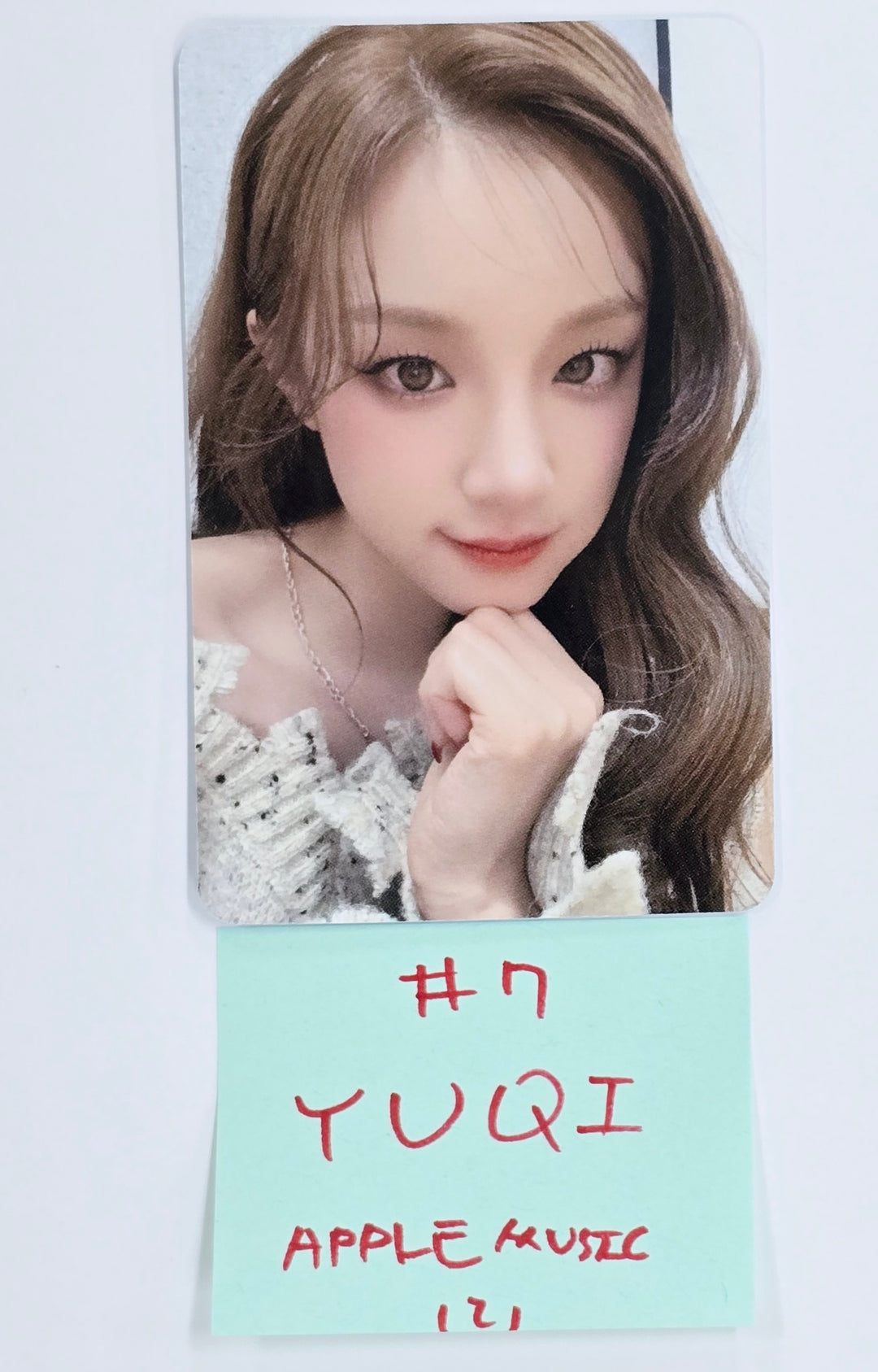 (g) I-DLE "I SWAY" - Apple Music Fansign Event Photocard [25.2.17]