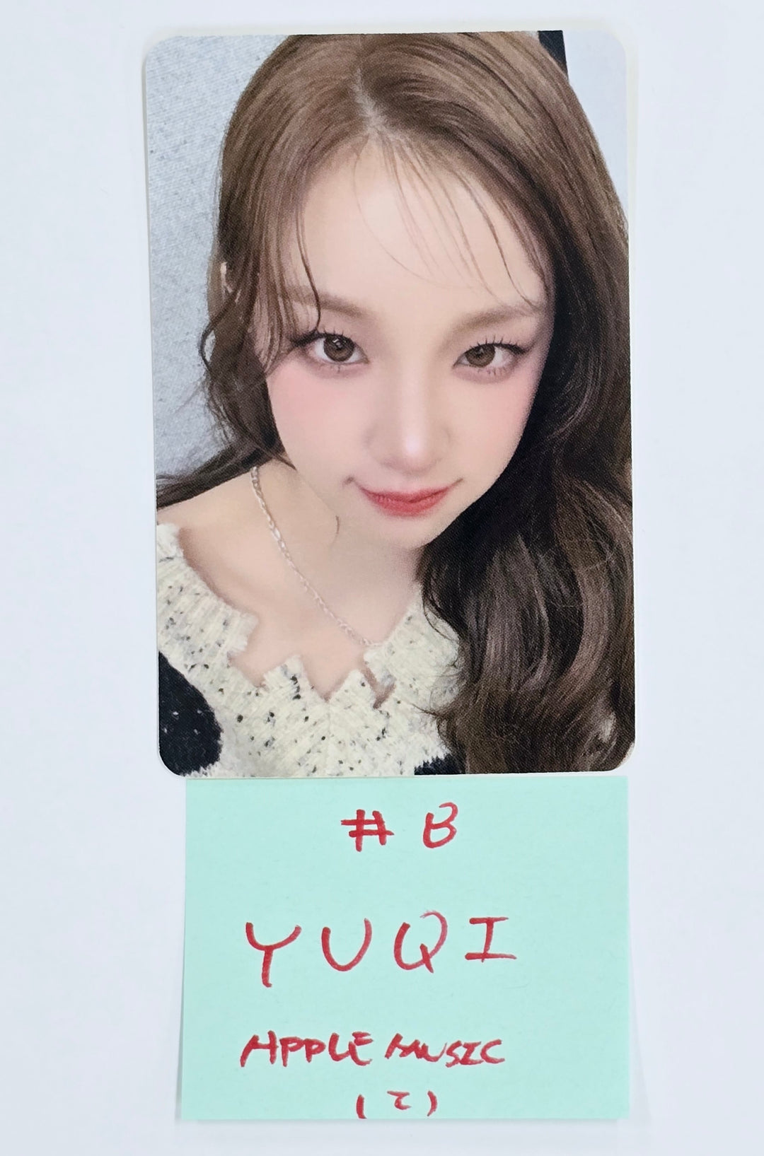 (g) I-DLE "I SWAY" - Apple Music Fansign Event Photocard [25.2.17]