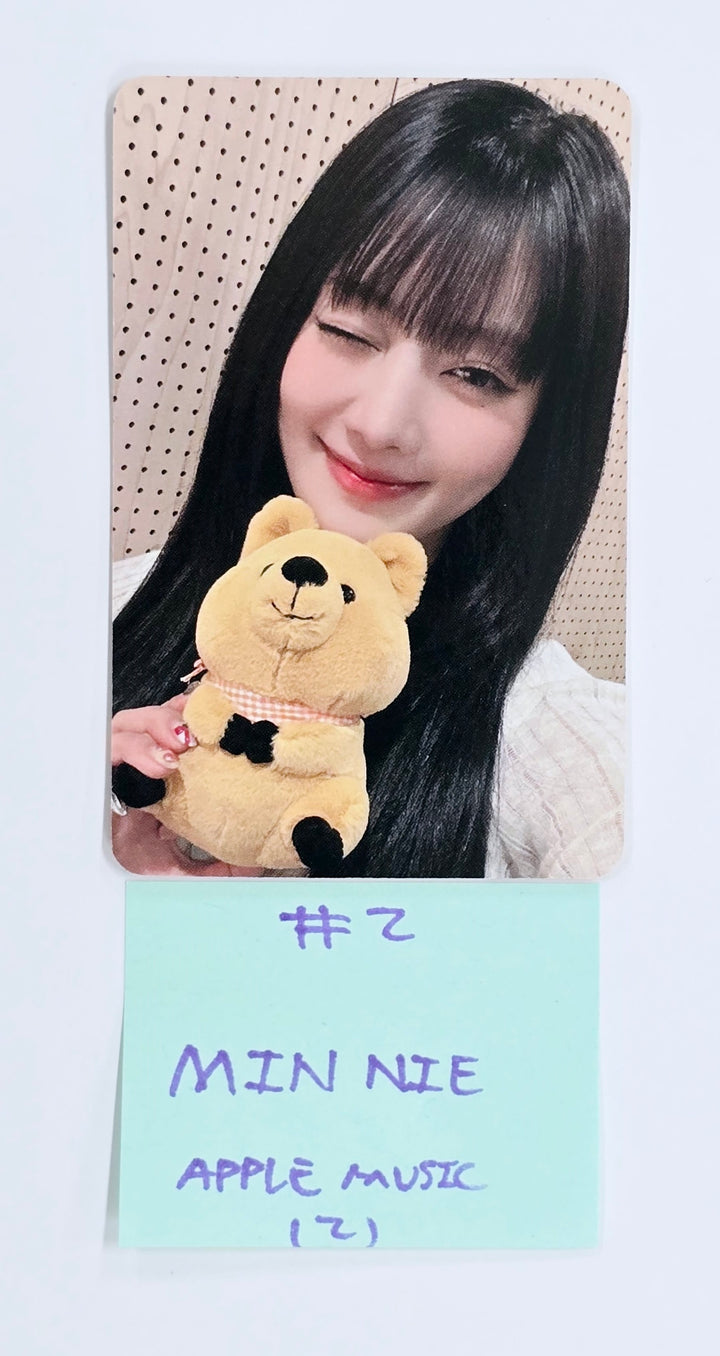 Minnie (of (G)I-DLE) "Her" - Apple Music Fansign Event Photocard [25.2.17]