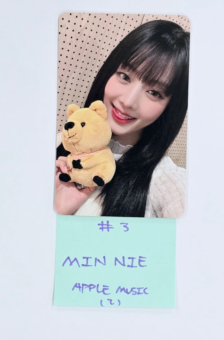 Minnie (of (G)I-DLE) "Her" - Apple Music Fansign Event Photocard [25.2.17]