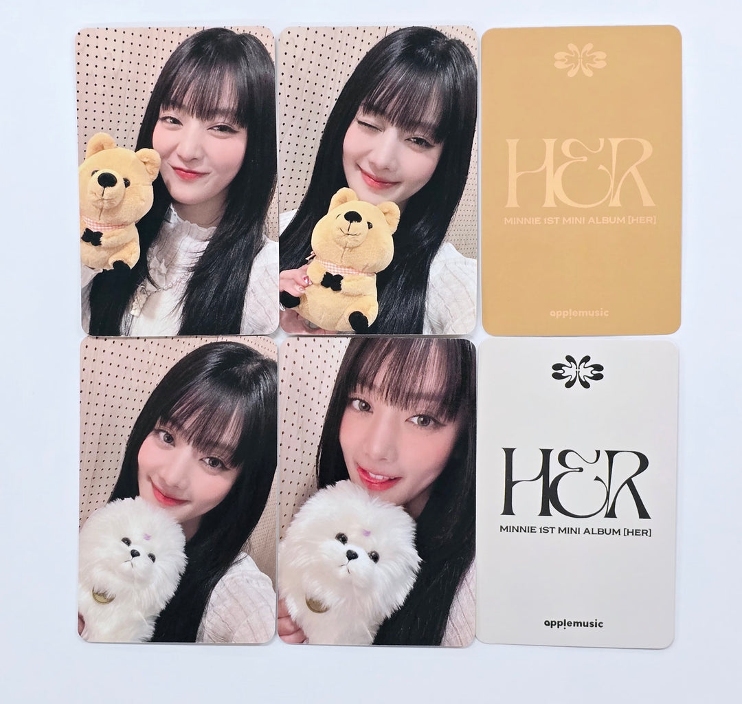 Minnie (of (G)I-DLE) "Her" - Apple Music Fansign Event Photocard [25.2.17]