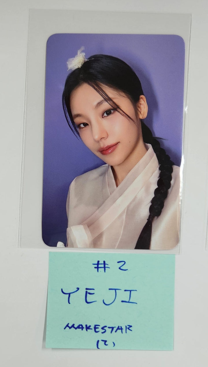 ITZY "Gold" - Makestar Fansign Event Photocard Round 15 [25.2.17]