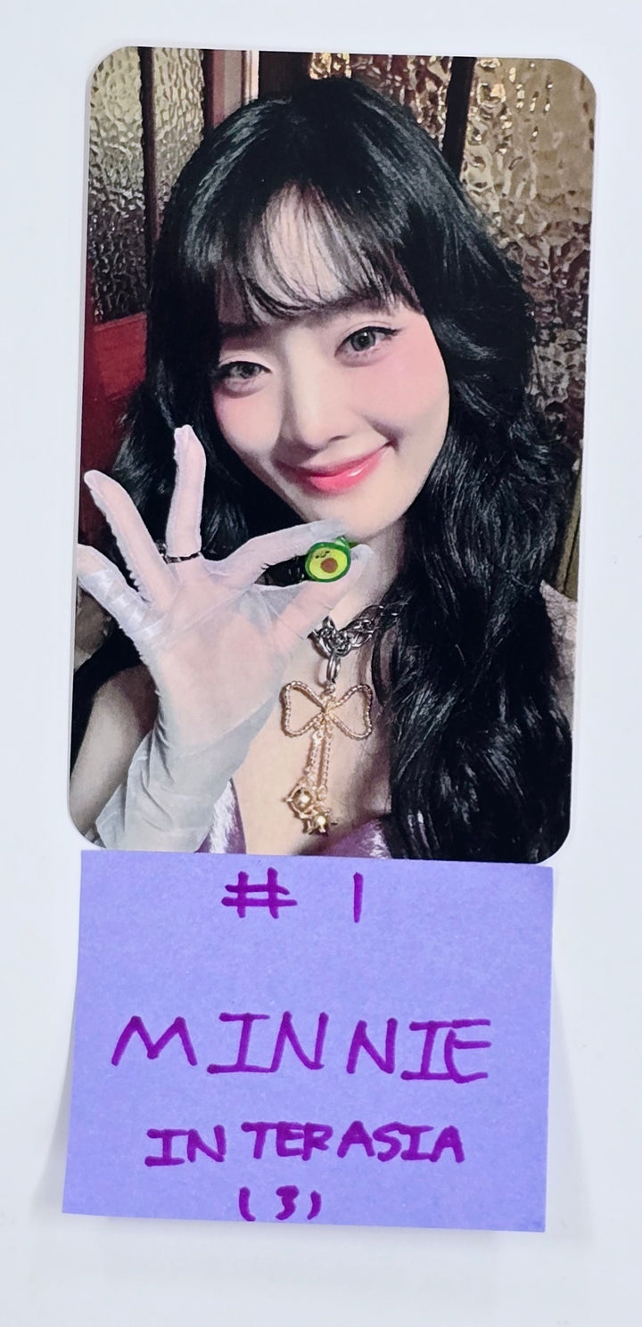 Minnie (of (G)I-DLE) "Her" - Inter Asia Fansign Event Photocard [25.2.18]