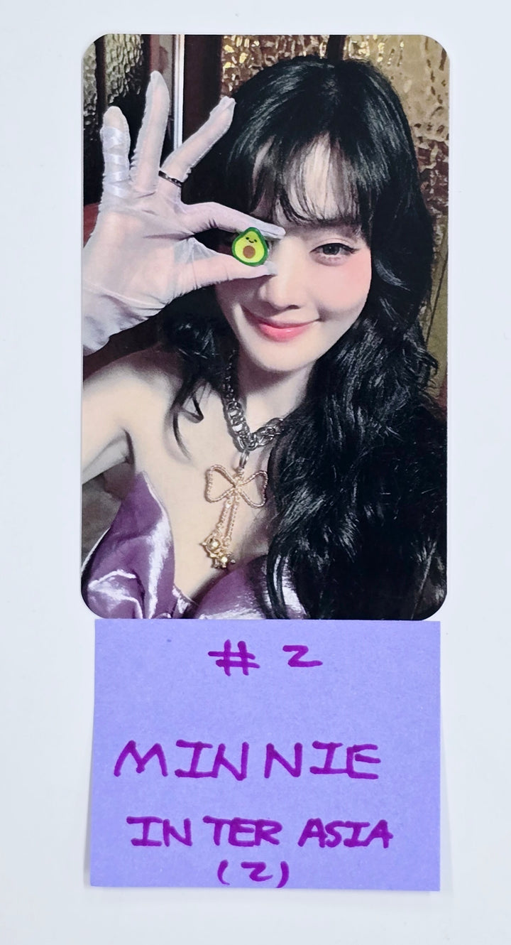 Minnie (of (G)I-DLE) "Her" - Inter Asia Fansign Event Photocard [25.2.18]