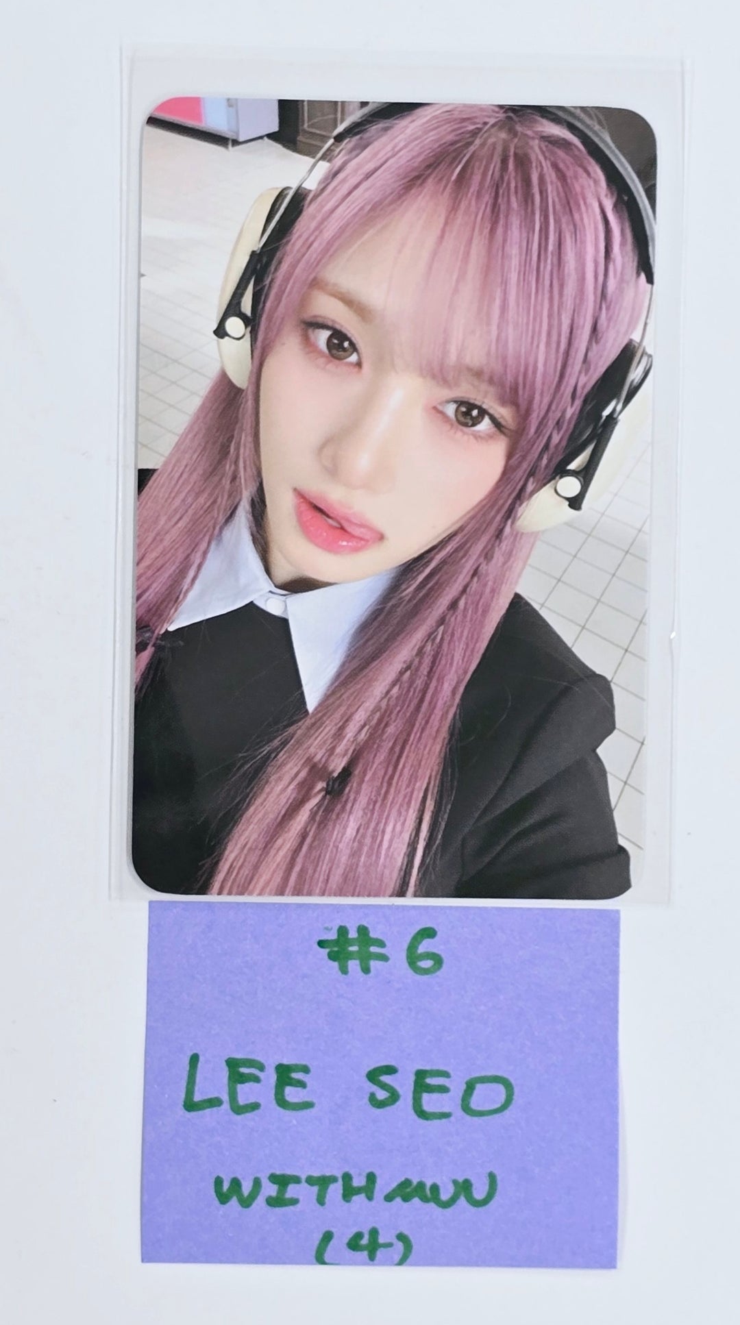 IVE "EMPATHY" - Withmuu Fansign Event Photocard [25.2.18]