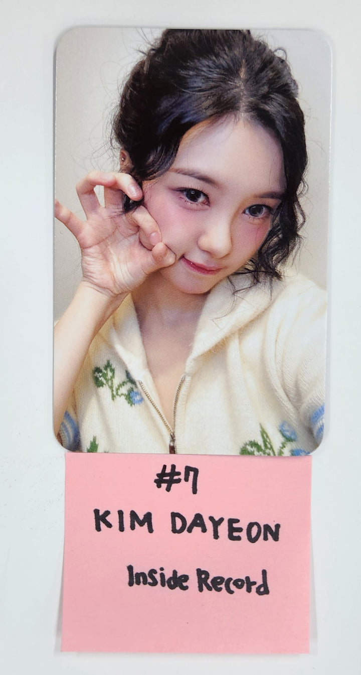 Kep1er "TIPI-TAP" - Inside Record Fansign Event Photocard [25.2.19]