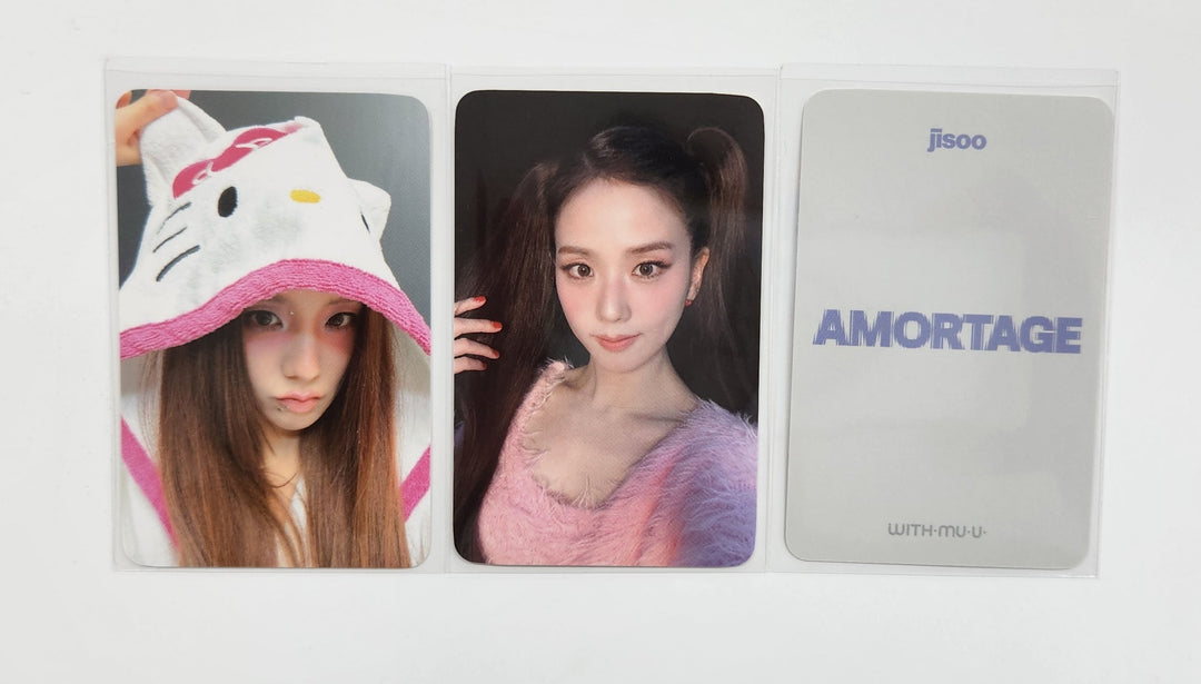 JISOO (Of Black Pink) "AMORTAGE" - Withmuu Pre-Order Benefit Photocard [APP Ver.] [25.2.19]