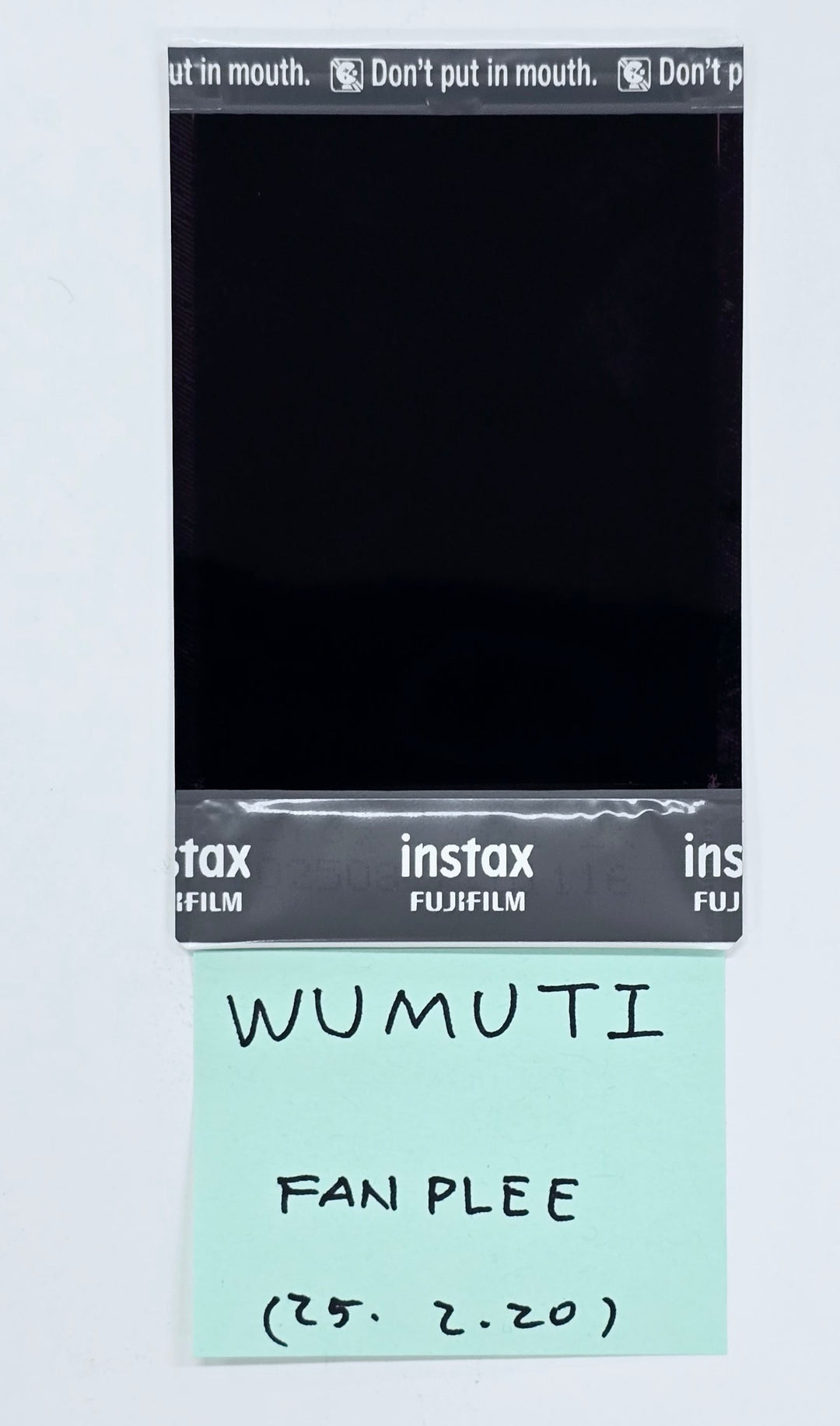 Wumuti (Of XLOV) "I'mma Be" - Hand Autograhped(Signed) Polaroid [25.2.20]