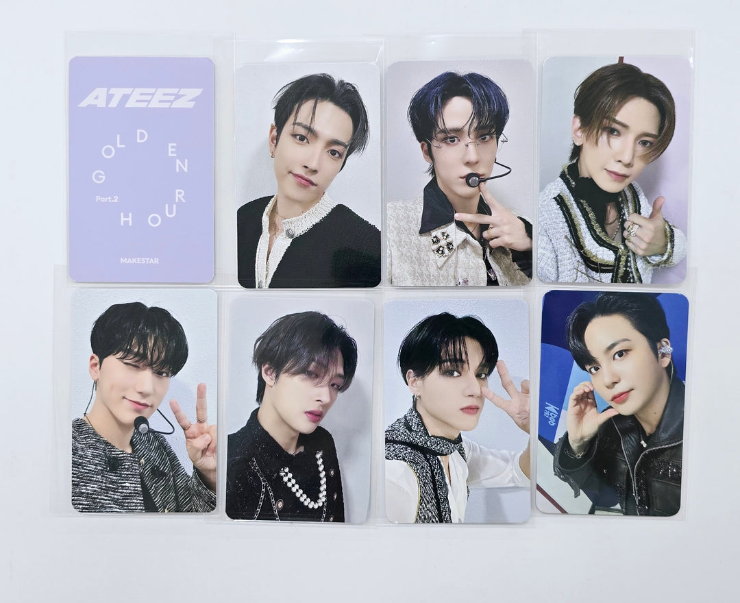 Ateez "GOLDEN HOUR : Part.2" - Makestar Fansign Event Photocard Round 4 [Poca Ver.] [25.2.20]