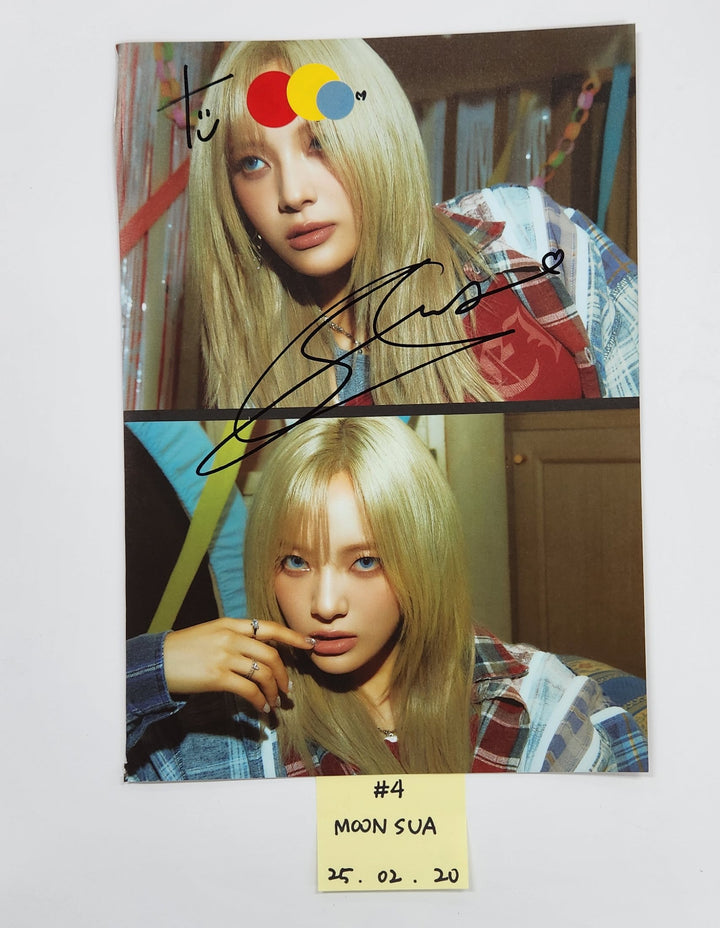 Billlie "Of All Have Lost" - A Cut Page From Fansign Event Album [25.2.20]