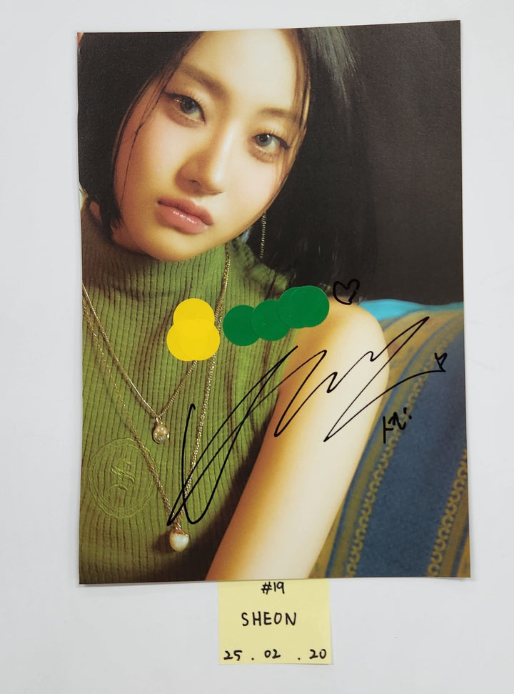 Billlie "Of All Have Lost" - A Cut Page From Fansign Event Album [25.2.20]