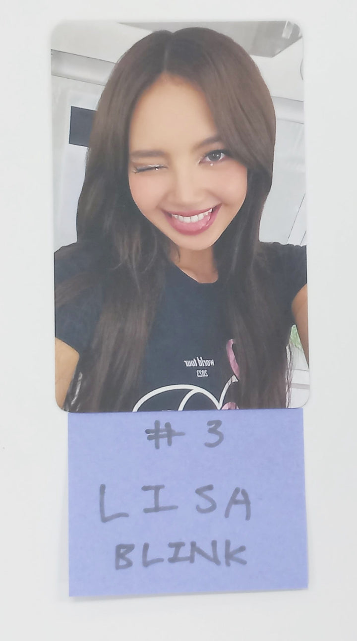Black Pink "BORN PINK" World Tour Finale in Seoul - Blink Membership Event Photocard [25.2.21]