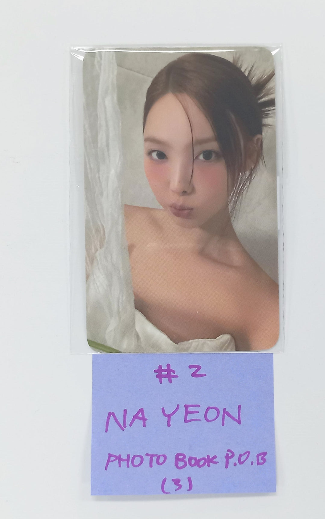 Nayeon (Of Twice) "Yes, I am Nayeon" - Photobook Pre-Order Benefit Photocard (Restocked) [25.2.21]