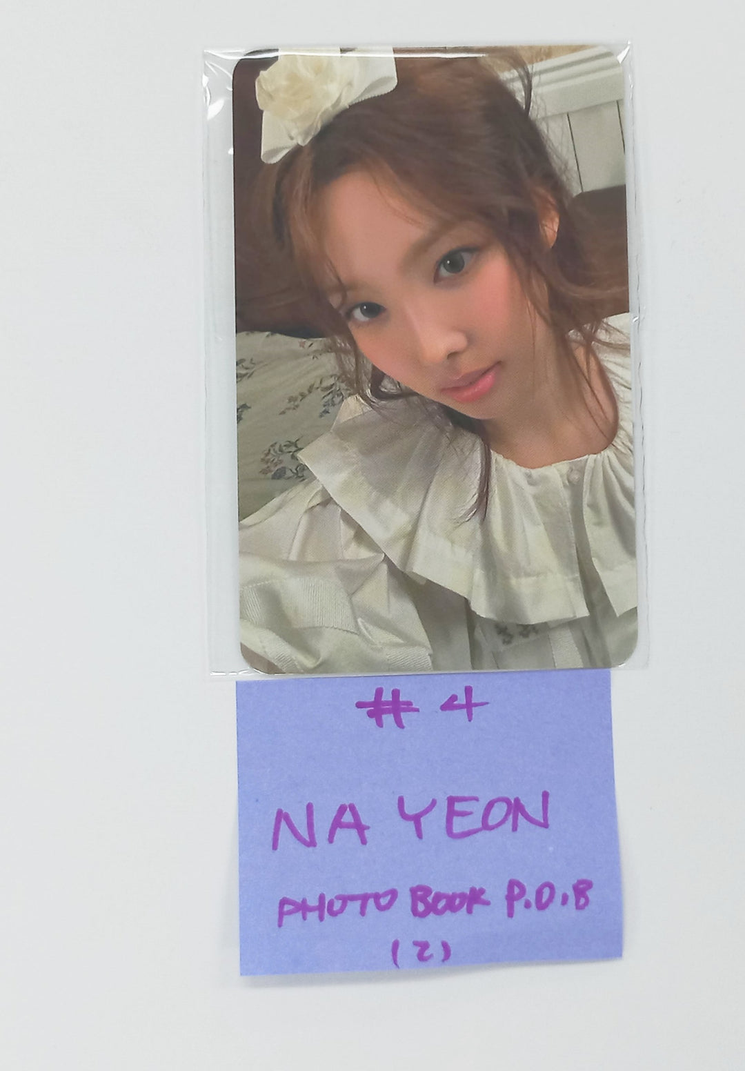 Nayeon (Of Twice) "Yes, I am Nayeon" - Photobook Pre-Order Benefit Photocard (Restocked) [25.2.21]