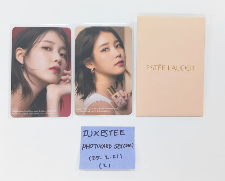 IU X ESTEE LAUDER - Event Photocards Set (2EA) [25.2.21]