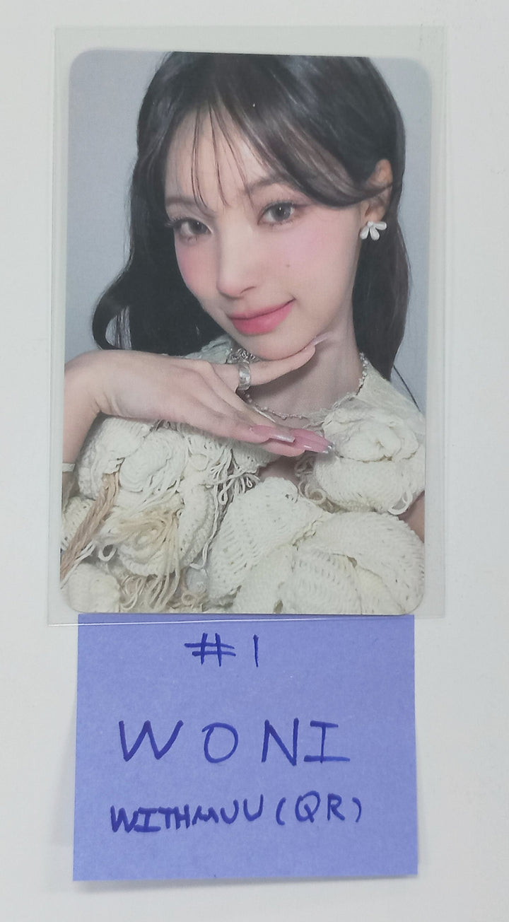 RESCENE "Glow Up" - Withmuu Fansign Event Photocard [QR Ver.] [25.2.21]