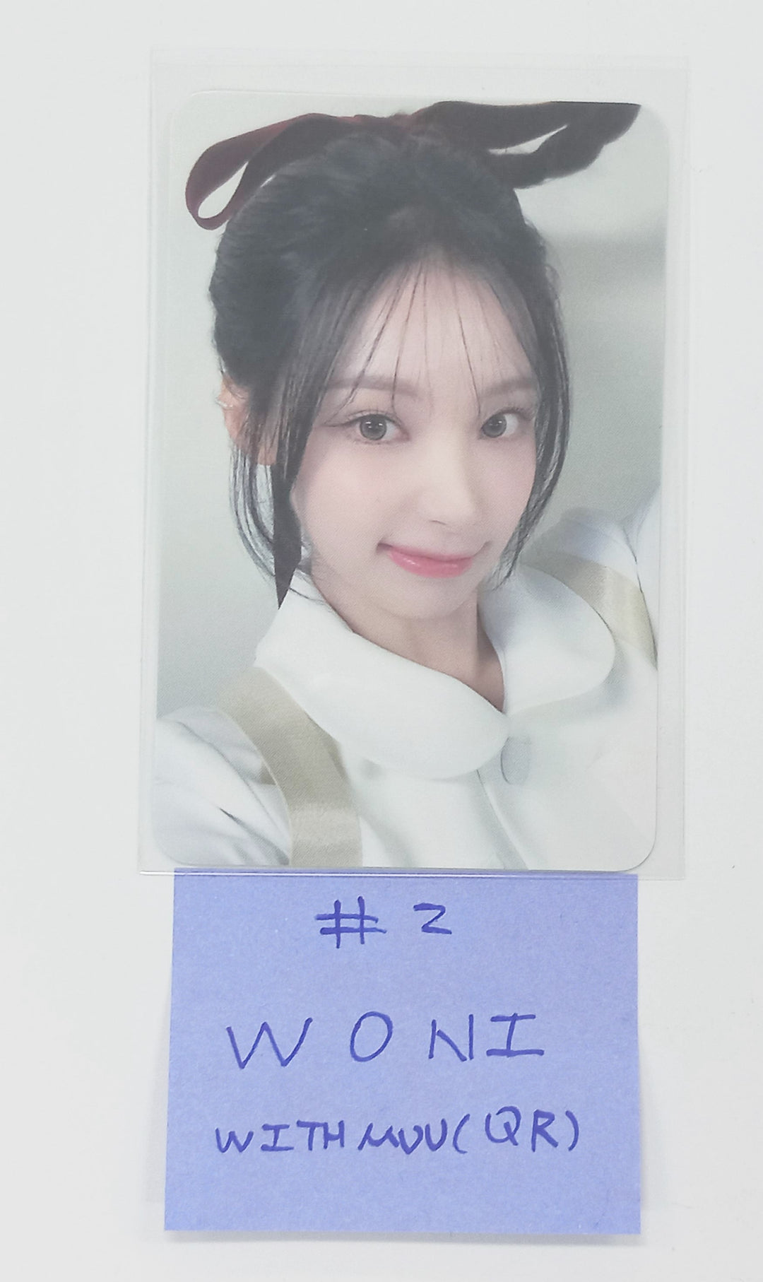 RESCENE "Glow Up" - Withmuu Fansign Event Photocard [QR Ver.] [25.2.21]