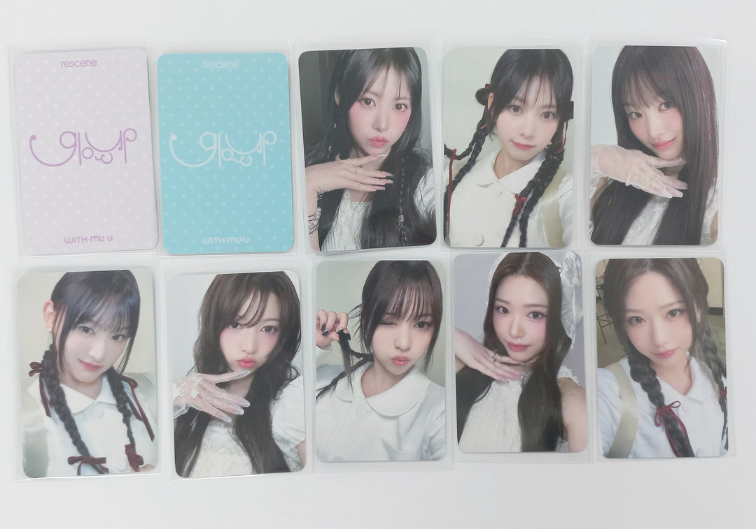 RESCENE "Glow Up" - Withmuu Fansign Event Photocard [QR Ver.] [25.2.21]