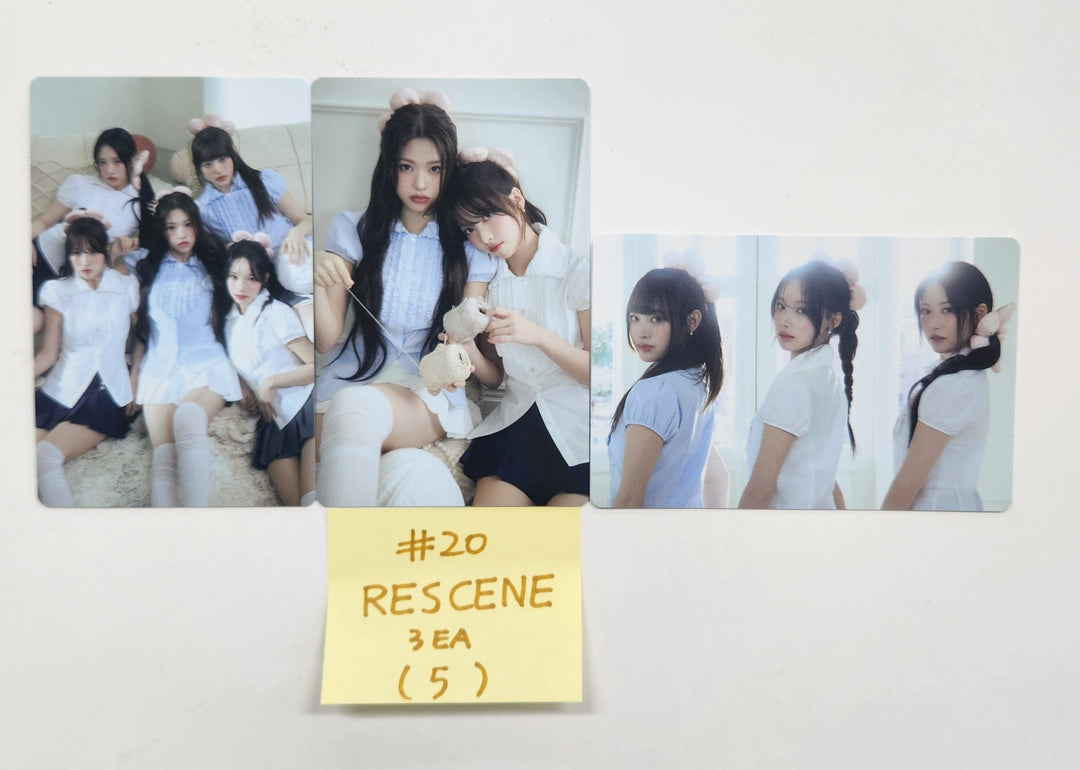 RESCENE "Glow Up" - Official Photocard [QR Ver.] [25.2.21]