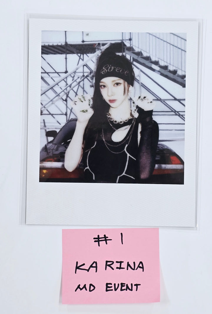 Aespa - Aespa Week #Whiplash_mood Pop-Up Store MD Event Polaroid Type Photo [25.2.24]