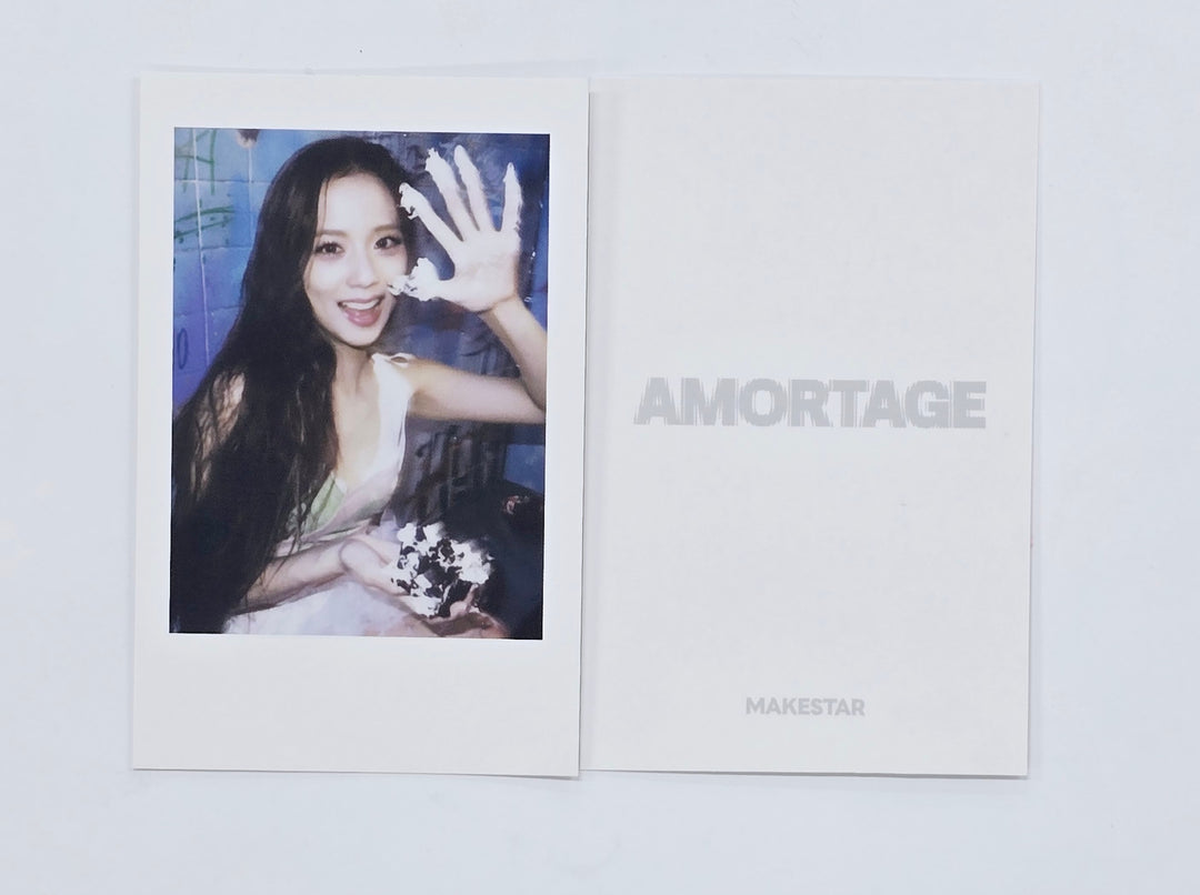 JISOO (Of Black Pink) "AMORTAGE" - Makestar Pre-Order Benefit Photocard [25.2.24]