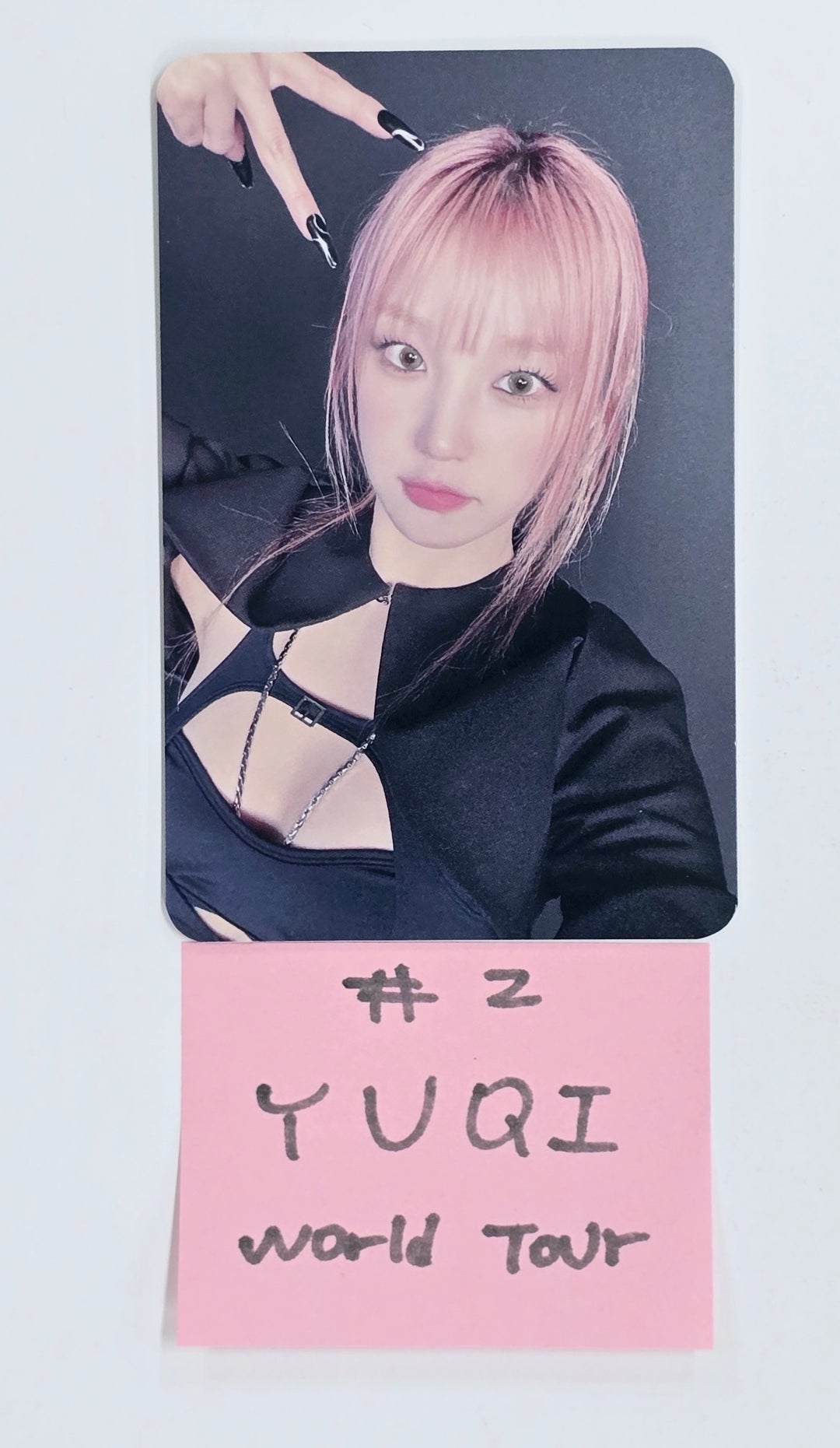 (G) I-DLE WORLD TOUR - Broadcast NEVERLAND ZONE Event Photocard [25.2.24] - Must Read !