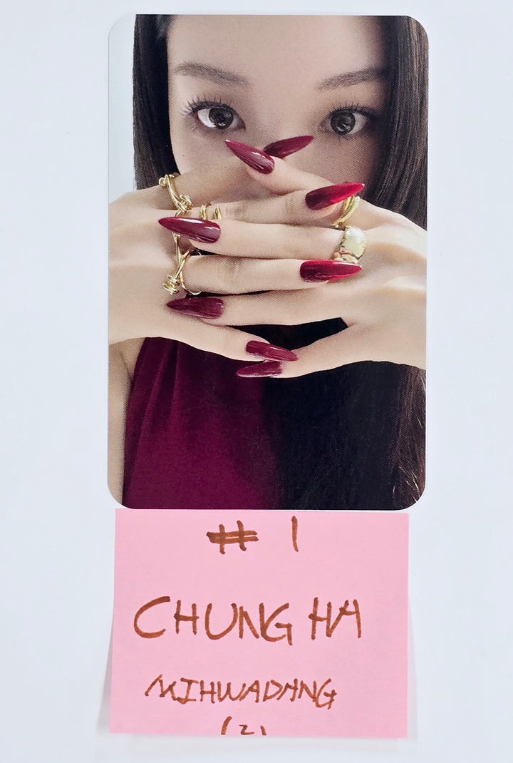 Chung Ha "Alivio" - Mihwadang Fansign Event Photocard [25.2.24]