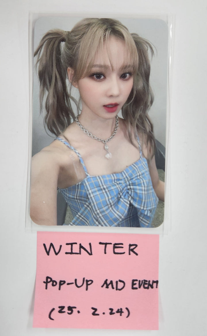 Winter (Of Aespa) - Pop-Up MD Event Photocard [25.2.24]