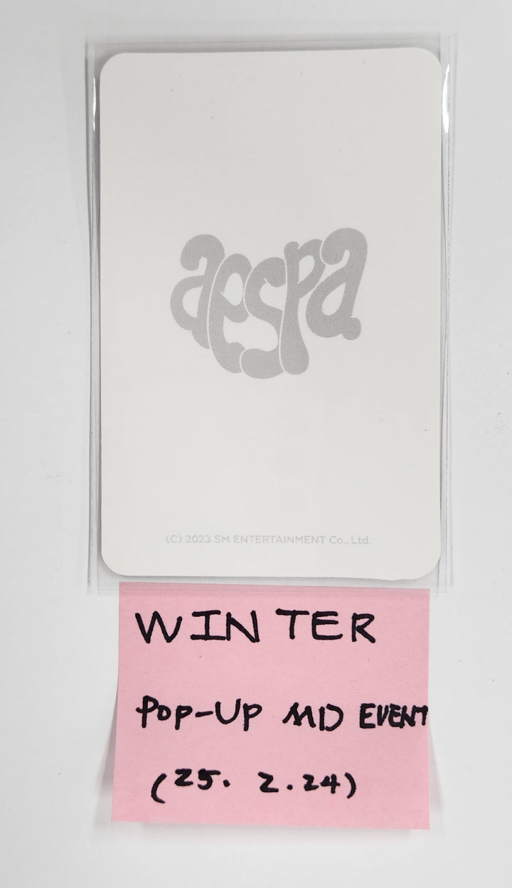 Winter (Of Aespa) - Pop-Up MD Event Photocard [25.2.24]