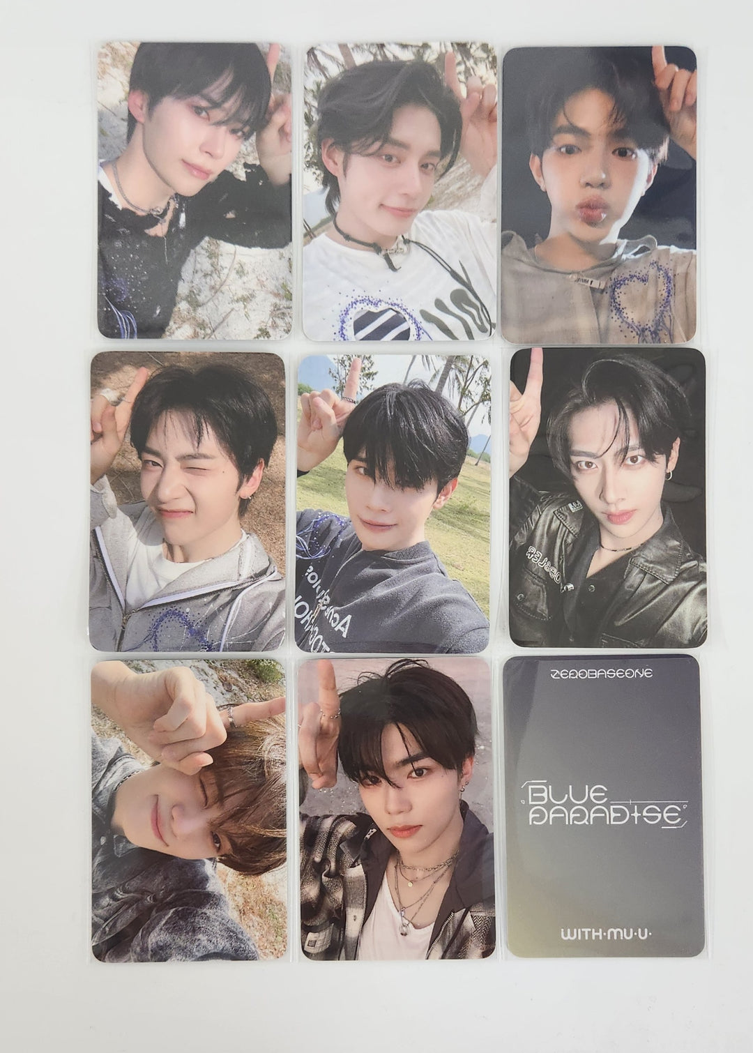 ZEROBASEONE "𝗕𝗟𝗨𝗘 𝗣𝗔𝗥𝗔𝗗𝗜𝗦𝗘" The 5th Mini Album - Withmuu Lucky Draw Event Photocard [Digipack Ver.] [25.2.25]