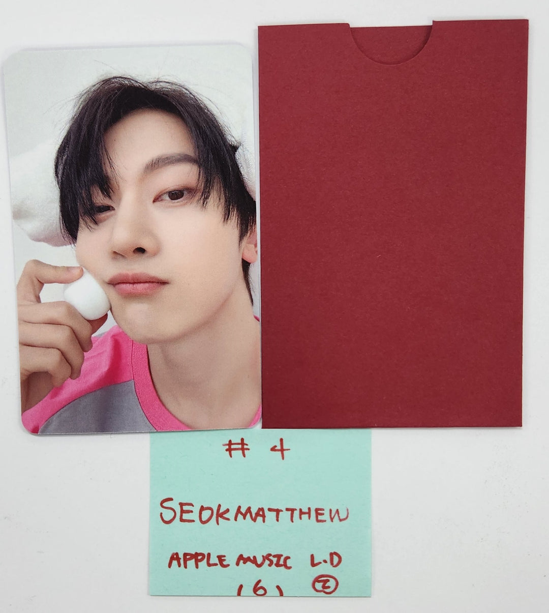 ZEROBASEONE "𝗕𝗟𝗨𝗘 𝗣𝗔𝗥𝗔𝗗𝗜𝗦𝗘" The 5th Mini Album - Apple Music Lucky Draw Event Photocard [ZEROSE Ver.] [25.2.25]