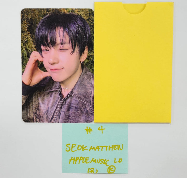 ZEROBASEONE "𝗕𝗟𝗨𝗘 𝗣𝗔𝗥𝗔𝗗𝗜𝗦𝗘" The 5th Mini Album - Apple Music Lucky Draw Event Photocard [Key Cap Ver.] [25.2.25]