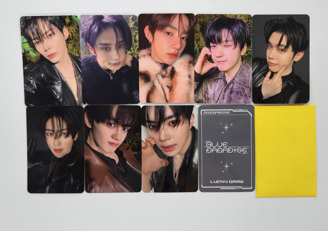 ZEROBASEONE "𝗕𝗟𝗨𝗘 𝗣𝗔𝗥𝗔𝗗𝗜𝗦𝗘" The 5th Mini Album - Apple Music Lucky Draw Event Photocard [Key Cap Ver.] [25.2.25]