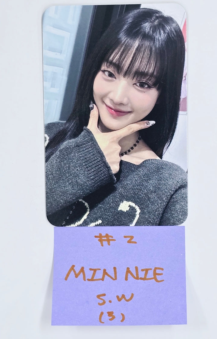 Minnie (of (G)I-DLE) "Her" - Soundwave Fansign Event Photocard [25.2.26]