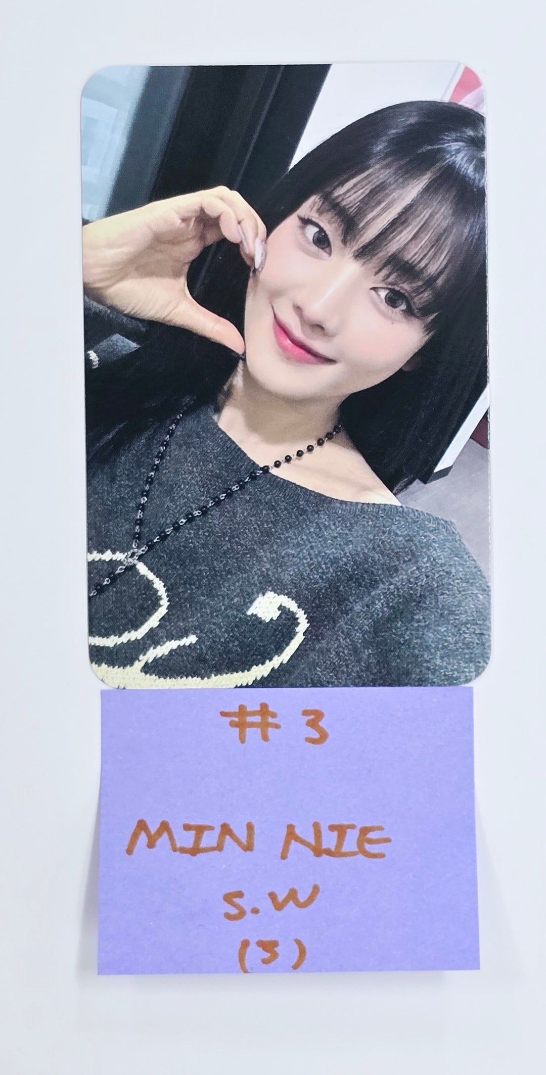 Minnie (of (G)I-DLE) "Her" - Soundwave Fansign Event Photocard [25.2.26]