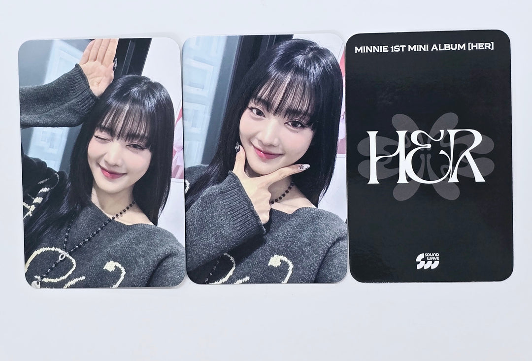 Minnie (of (G)I-DLE) "Her" - Soundwave Fansign Event Photocard [25.2.26]