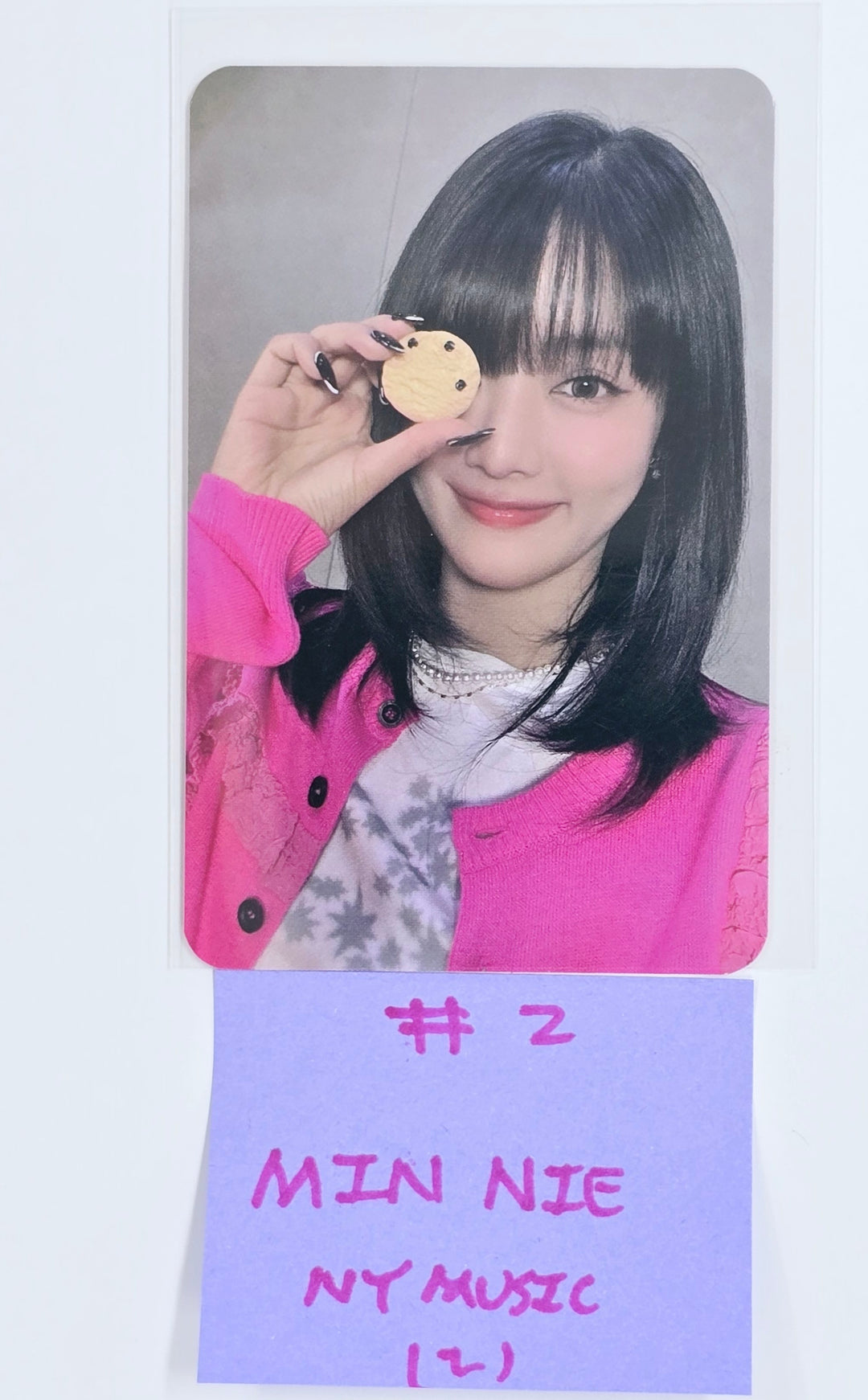 Minnie (of (G)I-DLE) "Her" - NY Music Fansign Event Photocard [25.2.26]