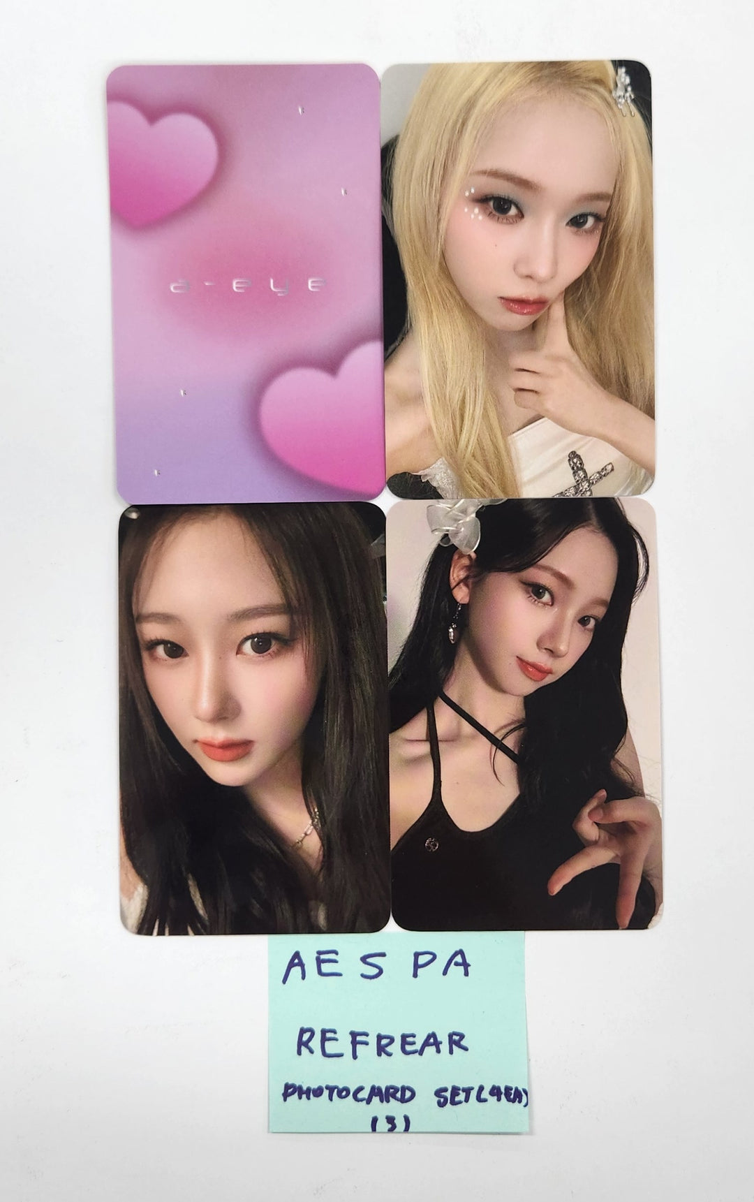 Aespa - REFREAR a-eye Special Photocards Set (4EA) [25.2.28]