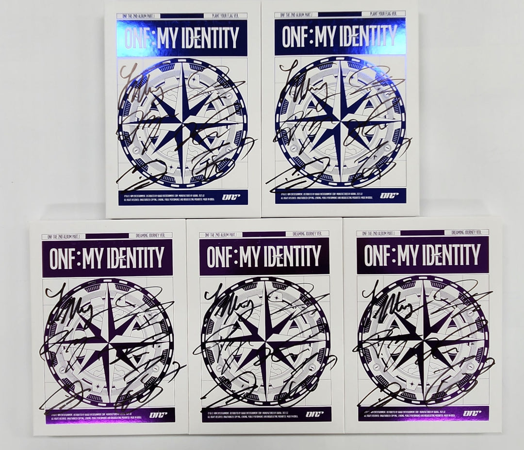 ONF "ONF:MY IDENTITY" - Hand Autographed(Signed) Promo Album [25.3.4]