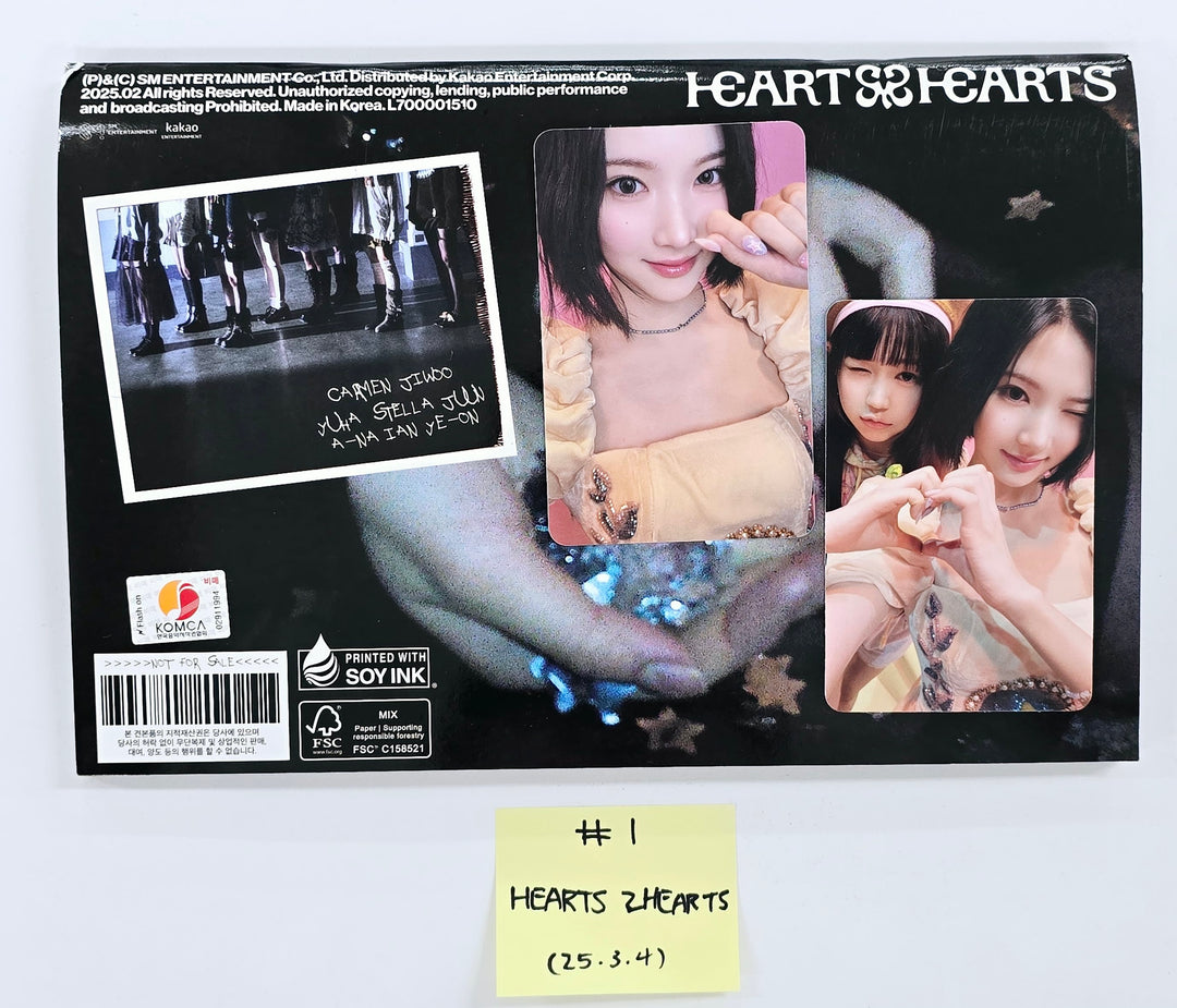 Hearts2Hearts "The Chase" - Hand Autographed(Signed) Promo Album [25.3.4]