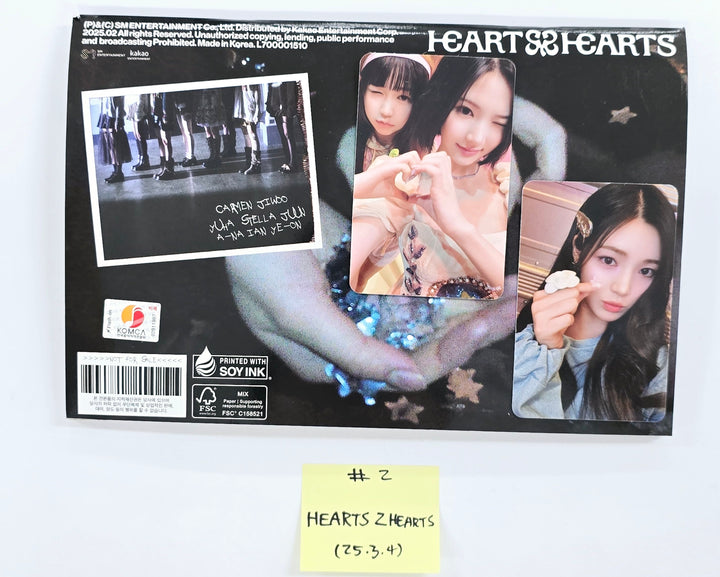 Hearts2Hearts "The Chase" - Hand Autographed(Signed) Promo Album [25.3.4]