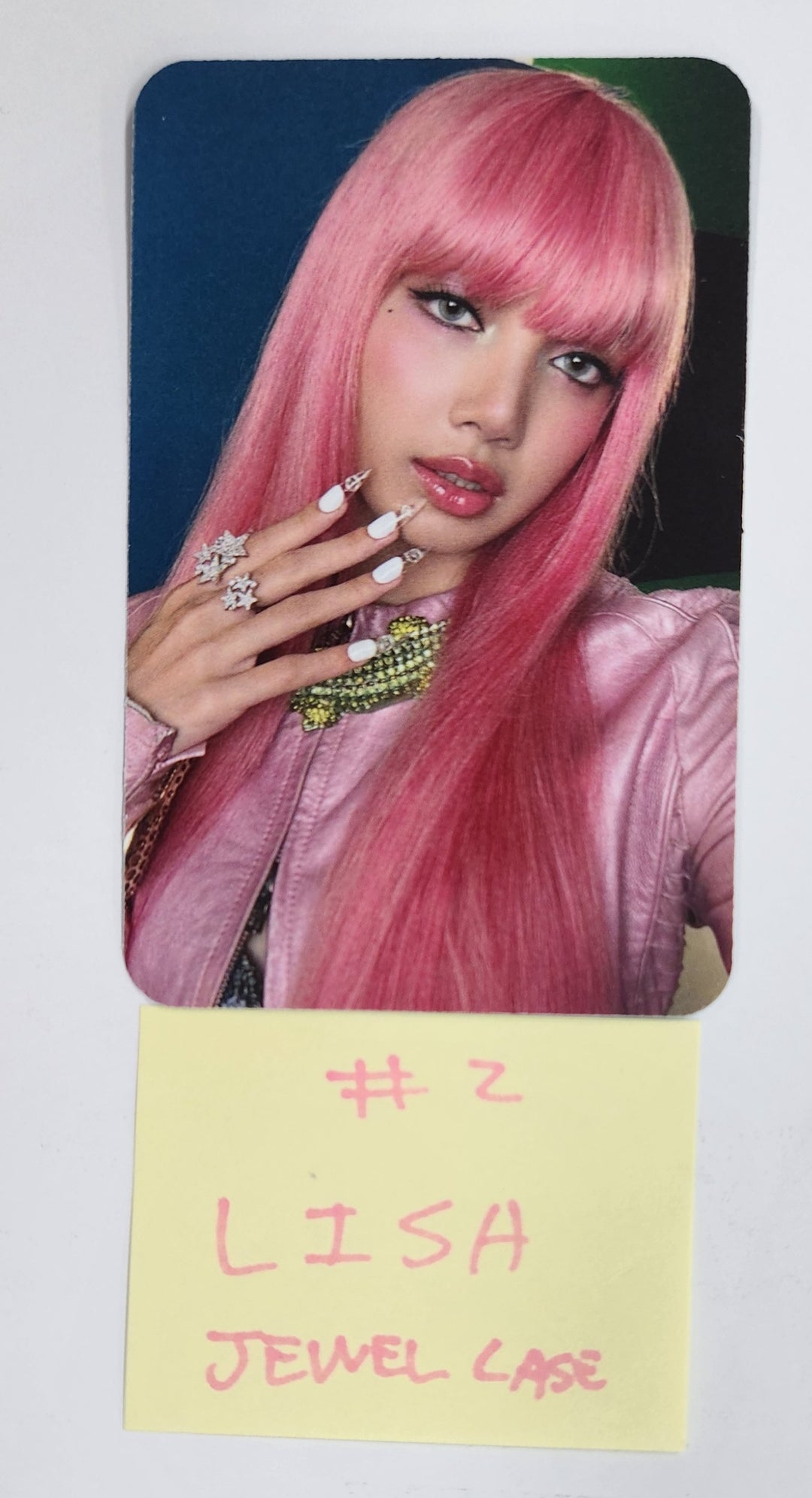 LISA (Of Black Pink) "Alter Ego" - Official Photocard [Jewel Case Ver.] [25.3.4]