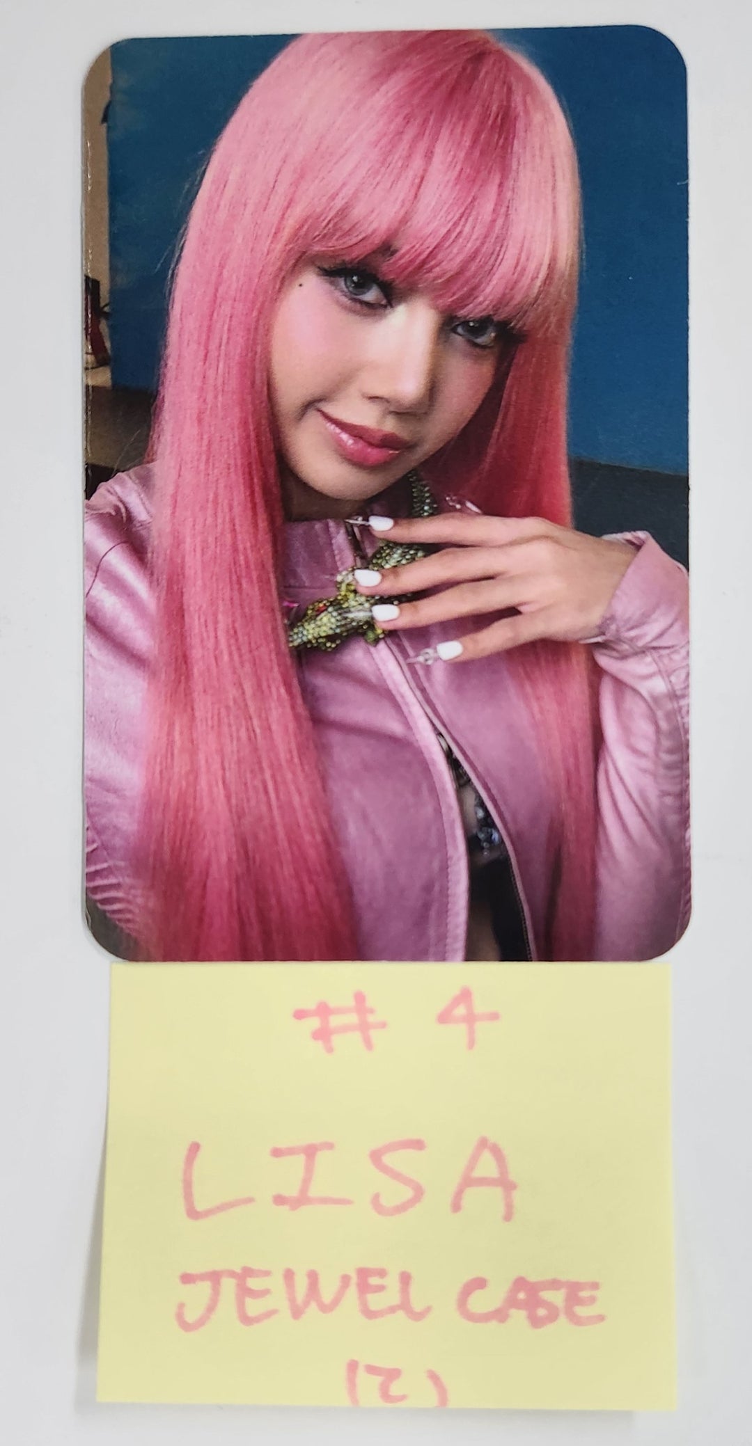 LISA (Of Black Pink) "Alter Ego" - Official Photocard [Jewel Case Ver.] [25.3.4]