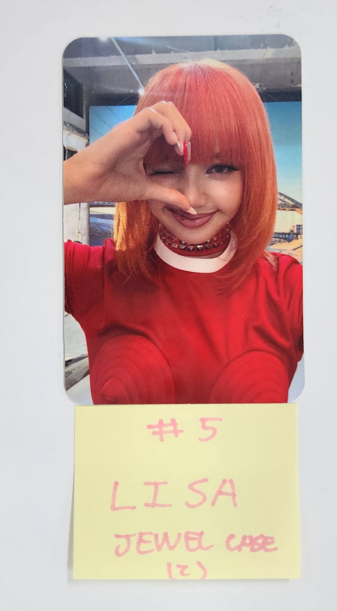 LISA (Of Black Pink) "Alter Ego" - Official Photocard [Jewel Case Ver.] [25.3.4]