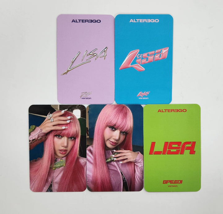 LISA (Of Black Pink) "Alter Ego" - Official Photocard [Jewel Case Ver.] [25.3.4]