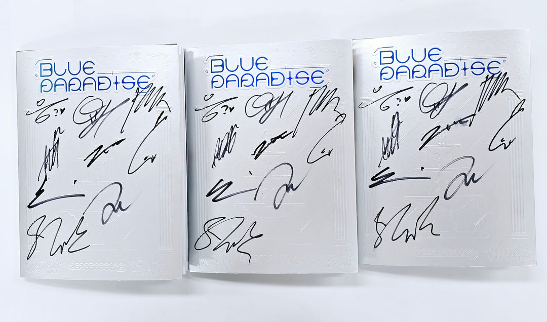 ZEROBASEONE "BLUE PARADISE" - Hand Autographed(Signed) Promo Album [25.3.4]