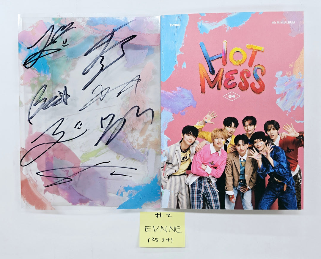 Evnne “Hot Mess” - Hand Autographed(Signed) Promo Album [25.3.4]