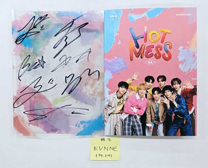 Evnne “Hot Mess” - Hand Autographed(Signed) Promo Album [25.3.4]