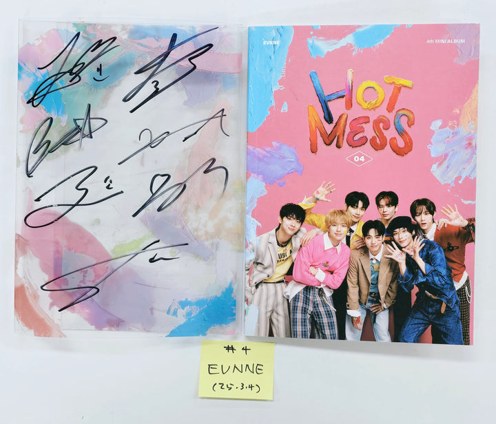 Evnne “Hot Mess” - Hand Autographed(Signed) Promo Album [25.3.4]